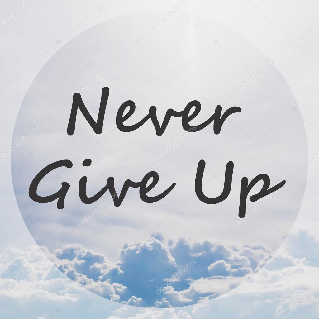 Inspiration Citation Motivationnelle Sur Fond De Ciel Bleu Et De Nuages Blancs Image Libre De Droit Par Phatpc C