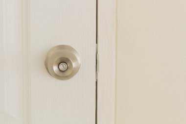 Kilit mu beyaz kapı kapı kilidi