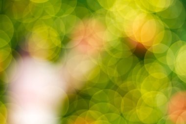 Happy New Year ve Noel arka plan için arka plan mavi bokeh daireler