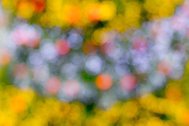 Happy New Year ve Noel arka plan için arka plan mavi bokeh daireler