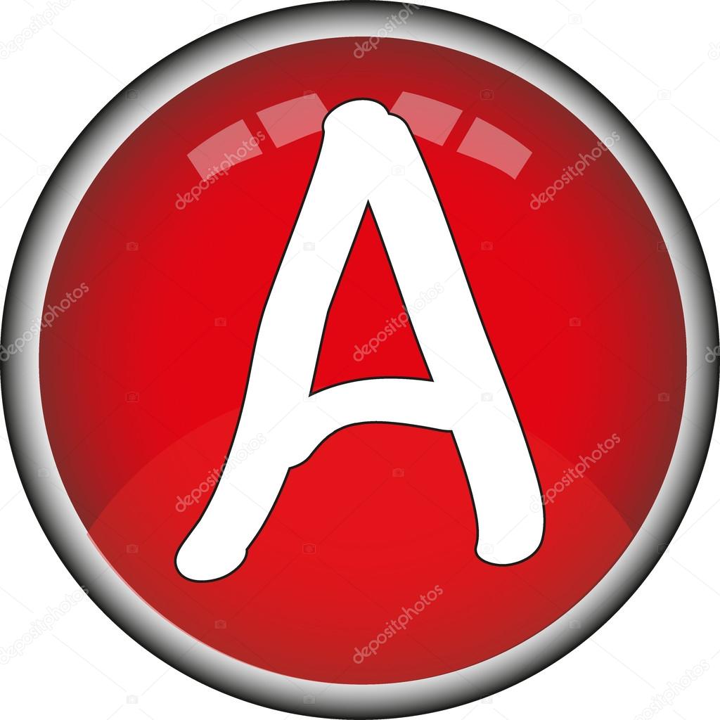 Letter A logo icon design template elements 