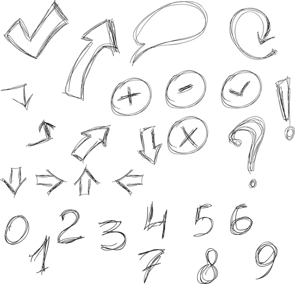 bilgi grafiği doodle kümesi