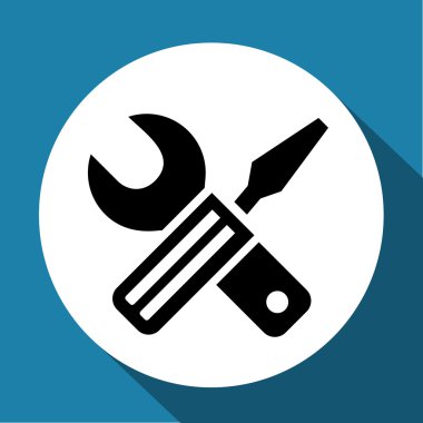 Basit araçlar veya onarım simgesi.