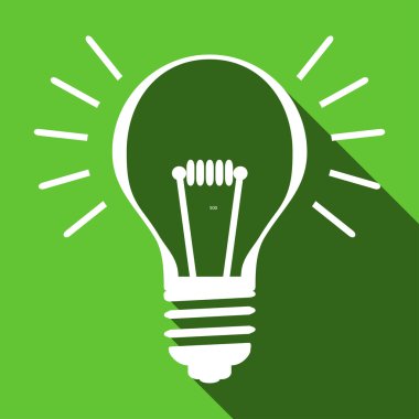 ampul vektör simgesi