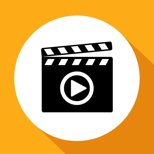 Video-Ikone — Stockvektor