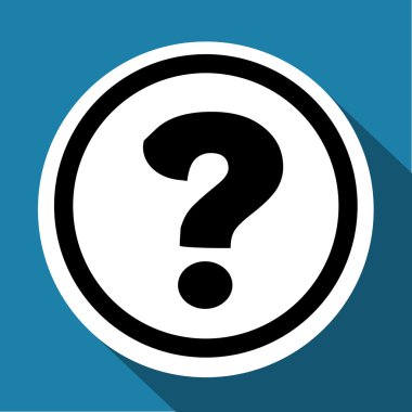 soru vektör simgesi