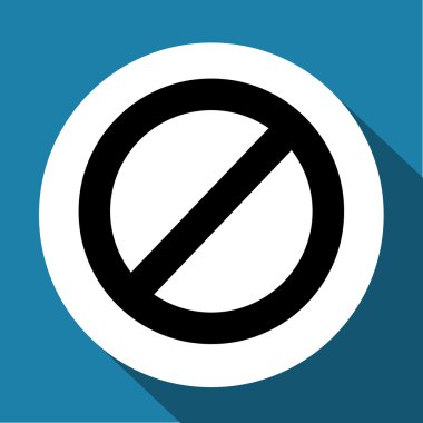 Vektör dur işareti simgesi