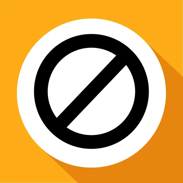 Wektor znak Stop ikona — Wektor stockowy