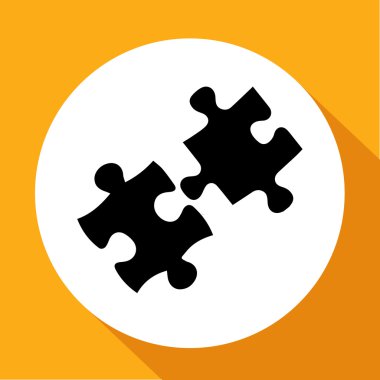 Vektör simge bulmaca 