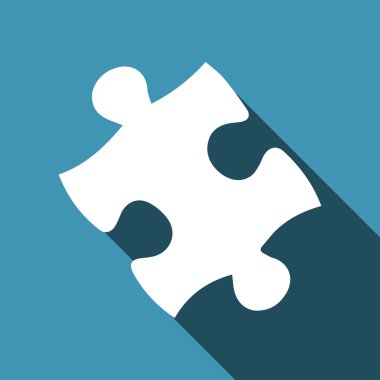 Vektör simge bulmaca 