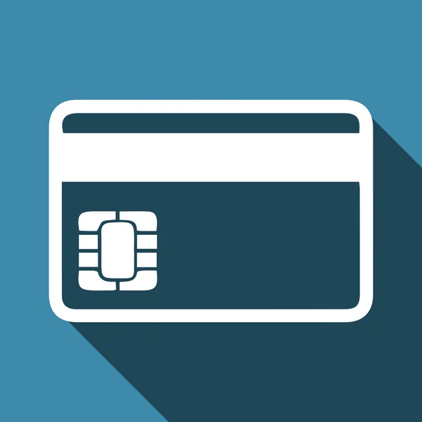 Ikona kreditní karty — Stockový vektor