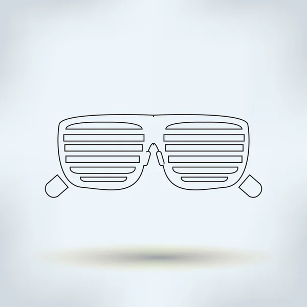 Glasses icon — Stock Vector