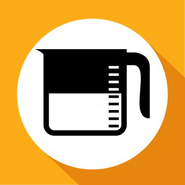 Ölçüm Kupası vektör simge tasarlamak