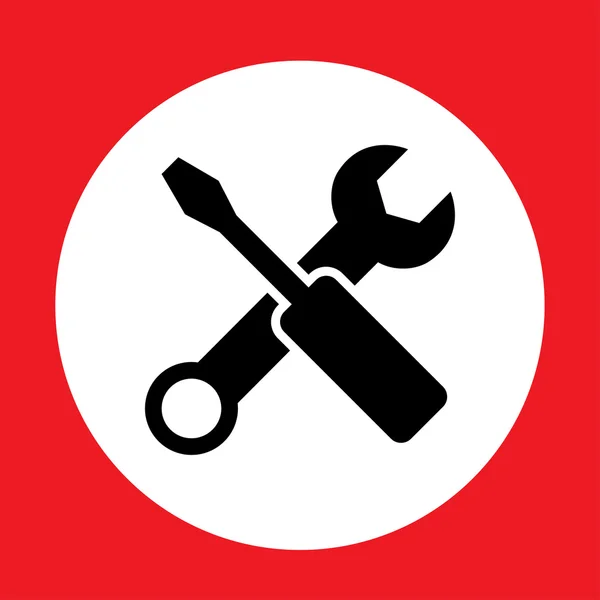 İngiliz anahtarı anahtar işareti simgesi