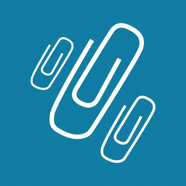 Paperclip pictogram — Stockvector