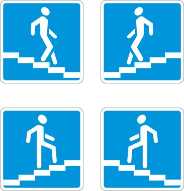 Yol işaretleri vektör