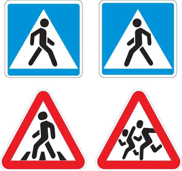 Yol işaretleri vektör