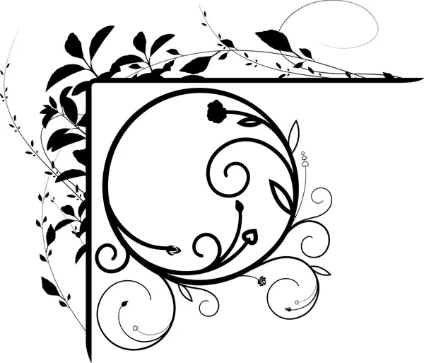 davet için çiçek elemanları ile Vintage süsler