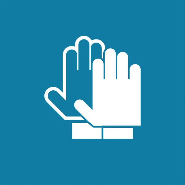 Zwei-Hände-Symbol — Stockvektor