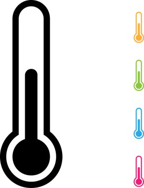 termometre simgesini eps 10