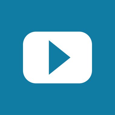 video simgesi, vektör illüstrasyonu