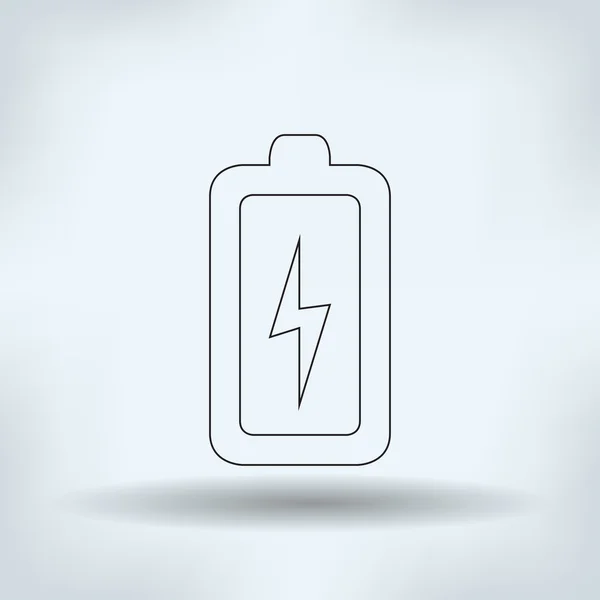 Vecteur icône batterie — Image vectorielle