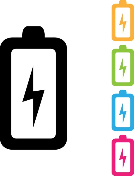 Batterij pictogram vector — Stockvector