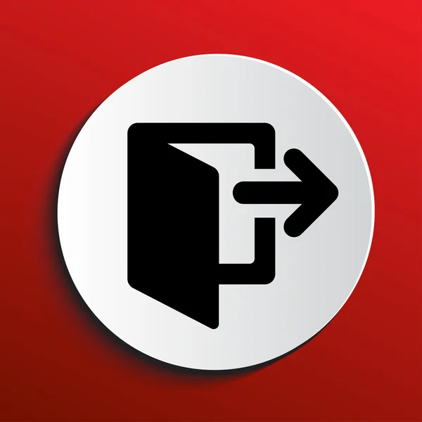 Çıkış simgesini eps 10