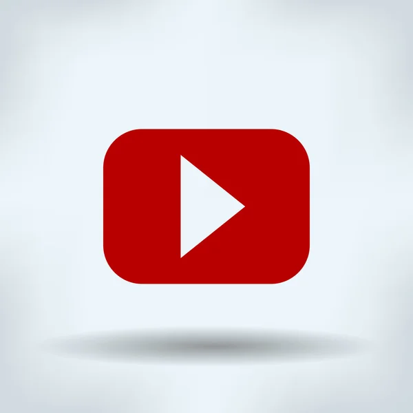 video simgesi, vektör illüstrasyonu