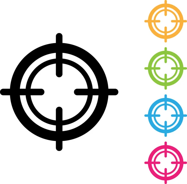 Odak vektör simgesi, kapı Dürbünü