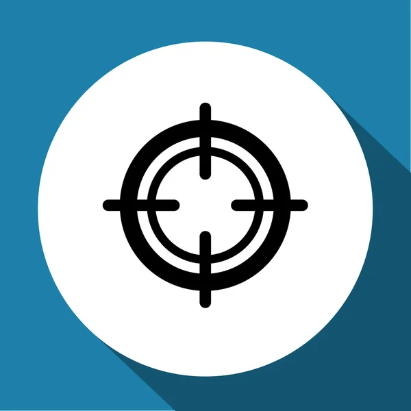 Odak vektör simgesi, kapı Dürbünü