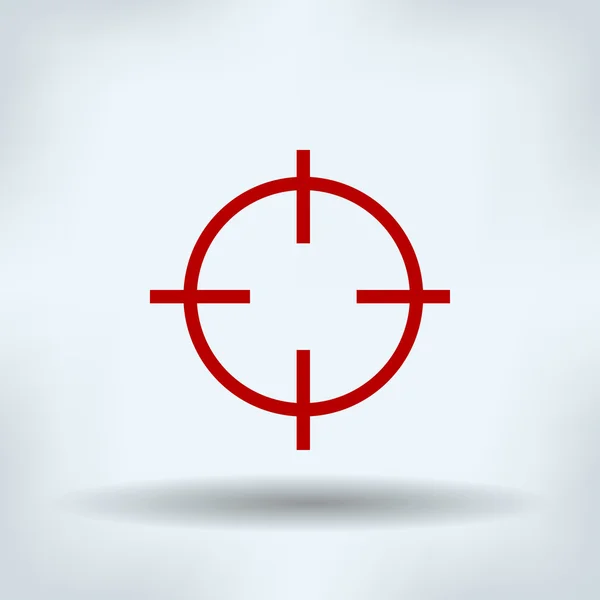 Flecha circular icono, ilustración vectorial — Vector de stock