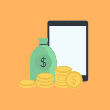 modern dijital cihazlar kümesi. vektör eps10