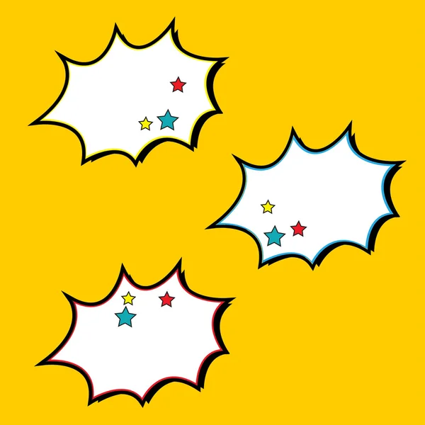 çizgi roman patlama seti