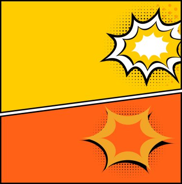 çizgi roman patlama seti