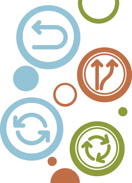 basit simge arabirimi okları ilgili ayarla