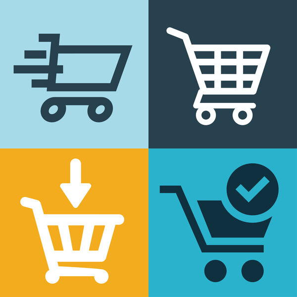 Shopping Cart Icon set