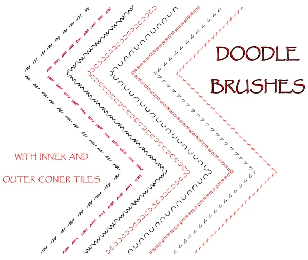 çizilmiş fırçalar el