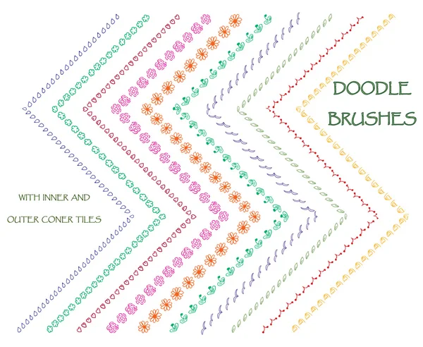 çizilmiş fırçalar el