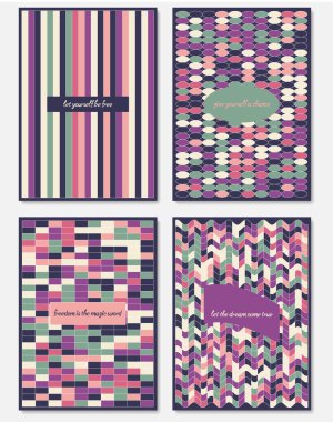 Vektör tasarım Şablonlar / ayarla