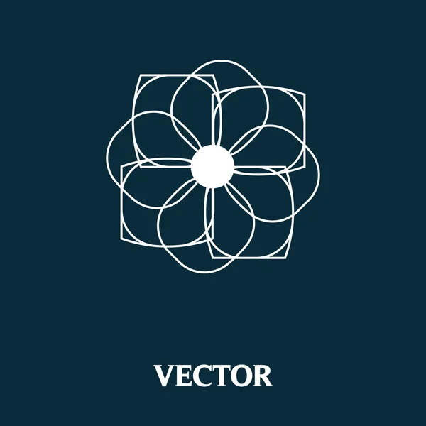 Векторный шаблон логотипа — стоковый вектор