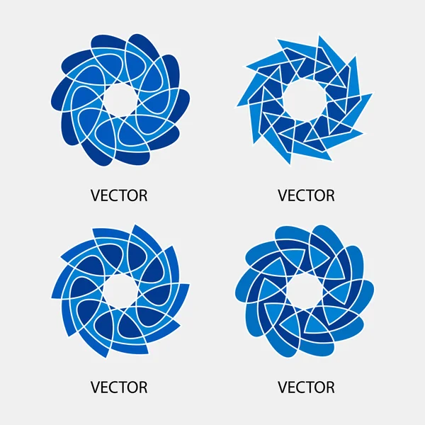 Coleção de modelos de design de logotipo vetorial — Vetor de Stock