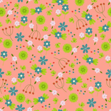 Kusursuz çiçek deseni