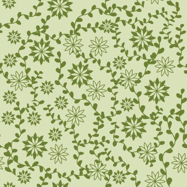 Kusursuz çiçek deseni