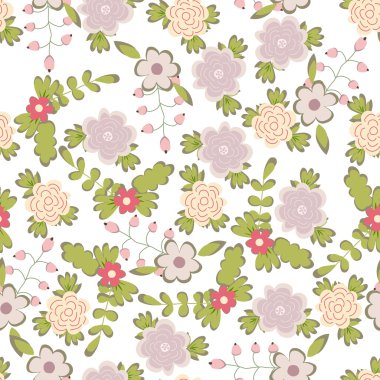 Kusursuz çiçek deseni