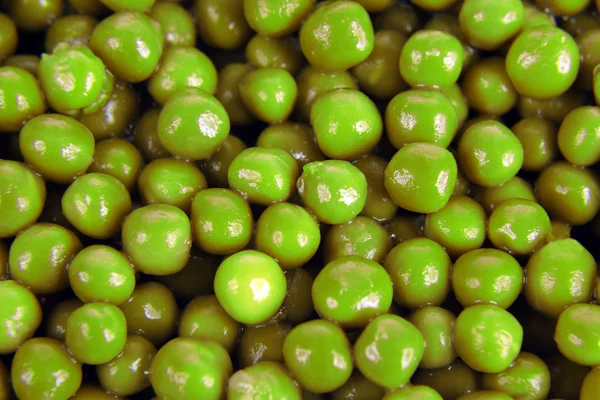 Many of green peas close up — Stock Photo, Image