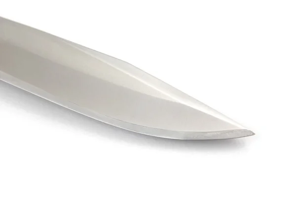 The blade of a knife on a white background — Stock Photo, Image