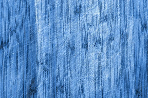 A textura de madeira na sombra azul — Fotografia de Stock