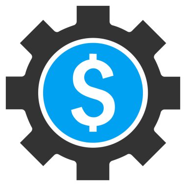 Mali seçenekleri düz vektör simgesi