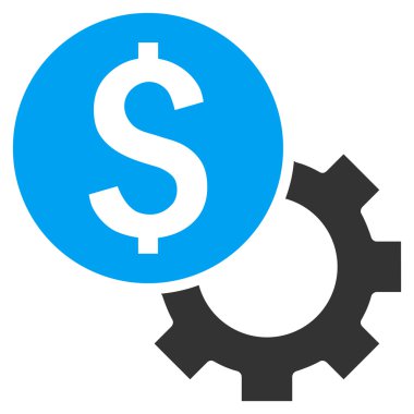 Geliştirme maliyet düz vektör simgesi